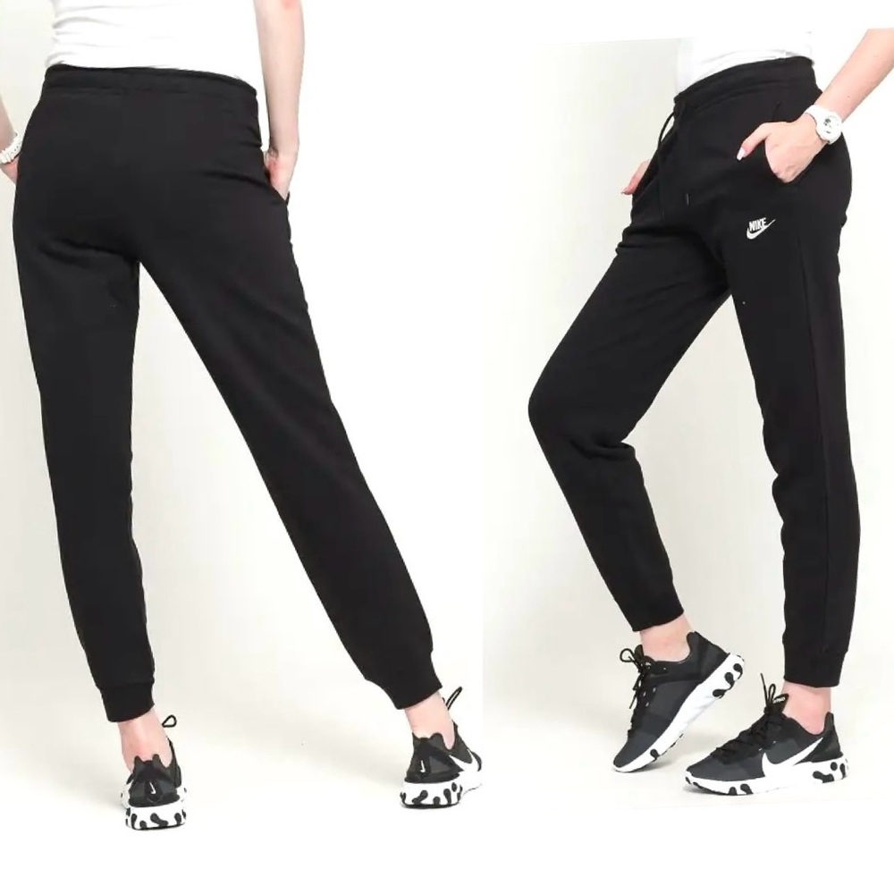 Nike Sportswear Essential Women's Fleece Pants size S Black